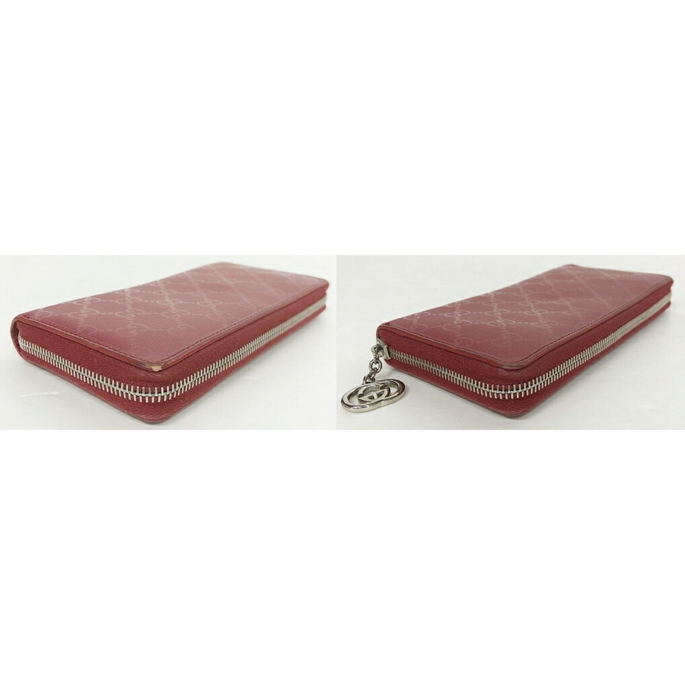 Gucci Gg Implement Zippy Wallet Wine Red - image 2